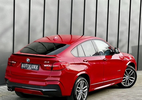 BMW X4 cena 99700 przebieg: 88000, rok produkcji 2015 z Oleszyce małe 781